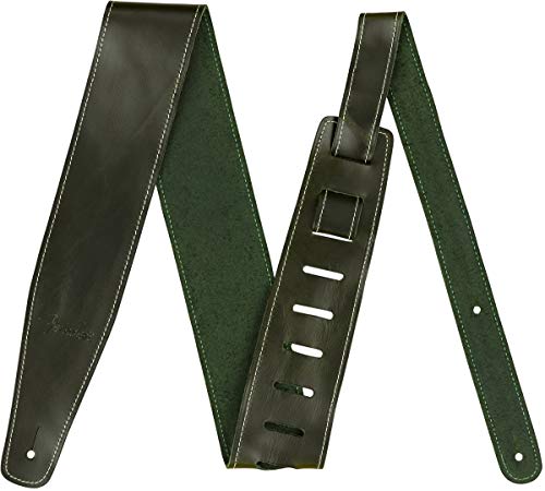 Fender Broken In Leather Strap Green Pas Gitarowy Fender 099 0641 062′