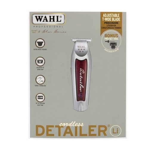 Wahl Detailer LI 5 - Bezprzewodowy Trymer - obrazek 1