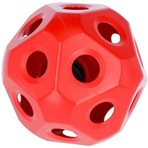 Kerbl Piłka do karmy dla koni, zajęcie zabawne, uproszczone karmienie siana 3 kg siana, Ø 40 cm, 19 x otwór jedzenia 6 czerwona Kerbl Piłka do karmy dla koni, zajęcie zabawne, uproszczone karmienie siana 3 kg siana, Ø 40 cm, 19 x otwór jedzenia 6 czerwona