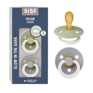 BIBS Colour Symmetrical Glow smoczek, 2 sztuki, nie zawiera BPA. Świeci w ciemności, symetryczny smoczek. Kauczuk naturalny/lateks, wyprodukowano Danii. Rozmiar (6 18 miesięcy), Sage Glow/Cloud BIBS Colour Symmetrical Glow smoczek, 2 sztuki, nie zawiera BPA. Świeci w ciemności, symetryczny smoczek. Kauczuk naturalny/lateks, wyprodukowano Danii. Rozmiar (6 18 miesięcy), Sage Glow/Cloud