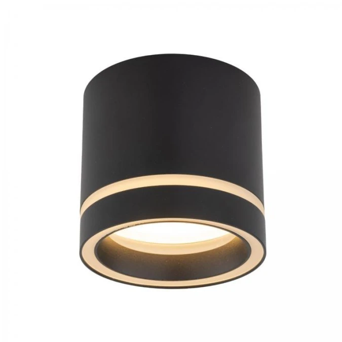 Lampa sufitowa czarna spot – tuba natynkowa JET BLACK GX 53 4351 TK Lighting - obrazek 3