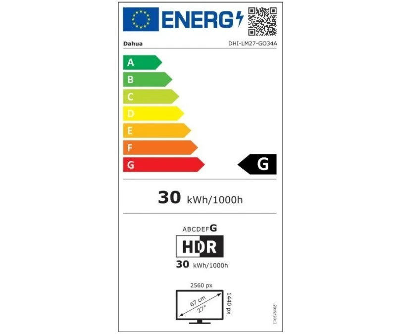 MONITOR GAMINGOWY LM27‑GO34A 26.5 ‑ 1440p QHD, PODŚWIETLENIE QD‑OLED 240 Hz DAHUA - obrazek 3