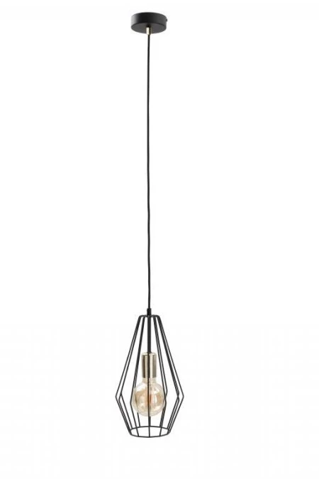 Lampa wisząca loftowa 1xE27 LEX GOLD - obrazek 1