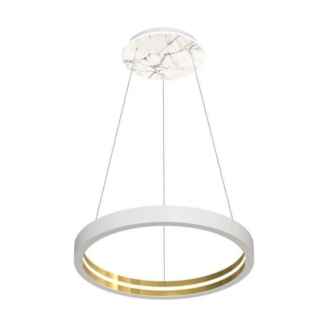 Lampa wisząca CASSIOPEIA 8,5W LED w kolorze białym MILAGRO BY MACIEJ ZIEŃ - obrazek 1