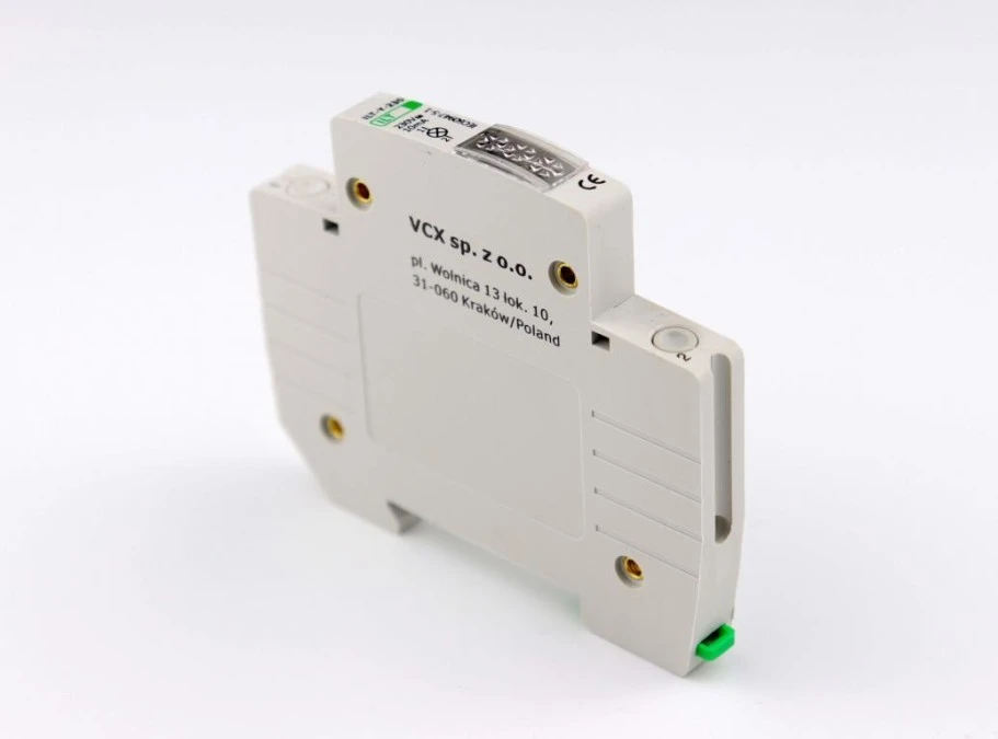 Lampka kontrolna zielona półmodułowa 230V - obrazek 3