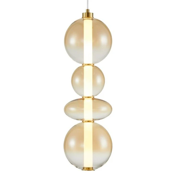 Lampa wisząca DAPHNE AMBER 36W ML0346 Milagro - obrazek 2