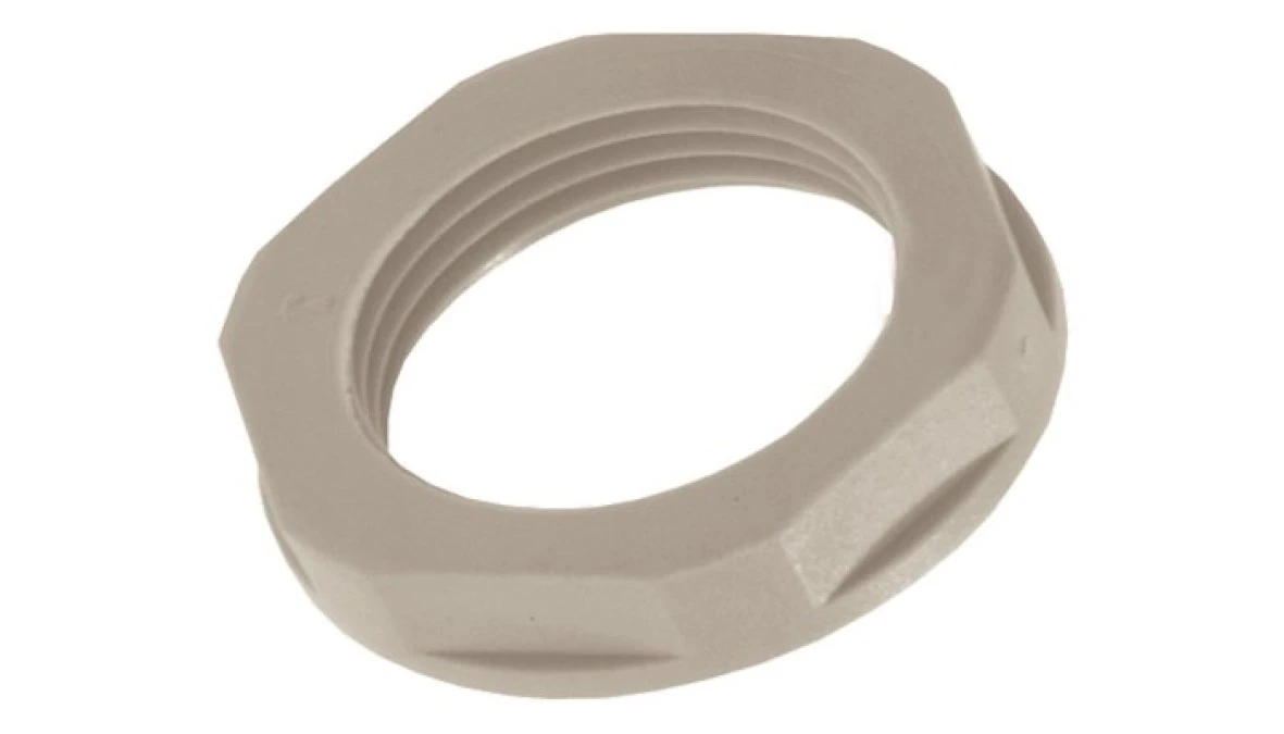 Nakrętka poliamidowa M16 SKINTOP GMP‑HF‑M 16×1,5 jasnoszara 53119210 /100szt./