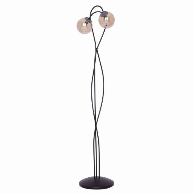 Lampa podłogowa FLORO z dwoma szklanym kloszami K‑5129 Kaja Lighting - obrazek 1