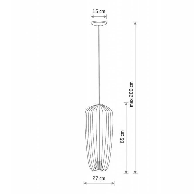Lampa wisząca PUMPKIN S 11496 Nowodvorski - obrazek 2