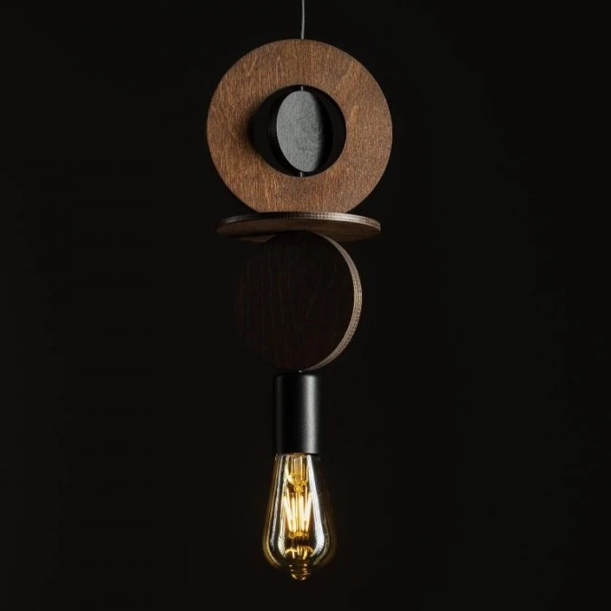 Lampa wisząca DROPS Ciemne drewno 11175 Nowodvorski - obrazek 2