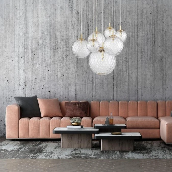 Lampa sufitowa CADIX GOLD 7 PŁ 4608 TK Lighting - obrazek 3
