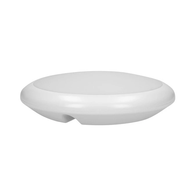LAPIS LED 12W, plafon oświetleniowy z mikrofalowym czujnikiem ruchu, 800lm, IP65, 4000K, IK10, poliwęglan mlecz,AD‑PL‑6118WLPMM4 - obrazek 2