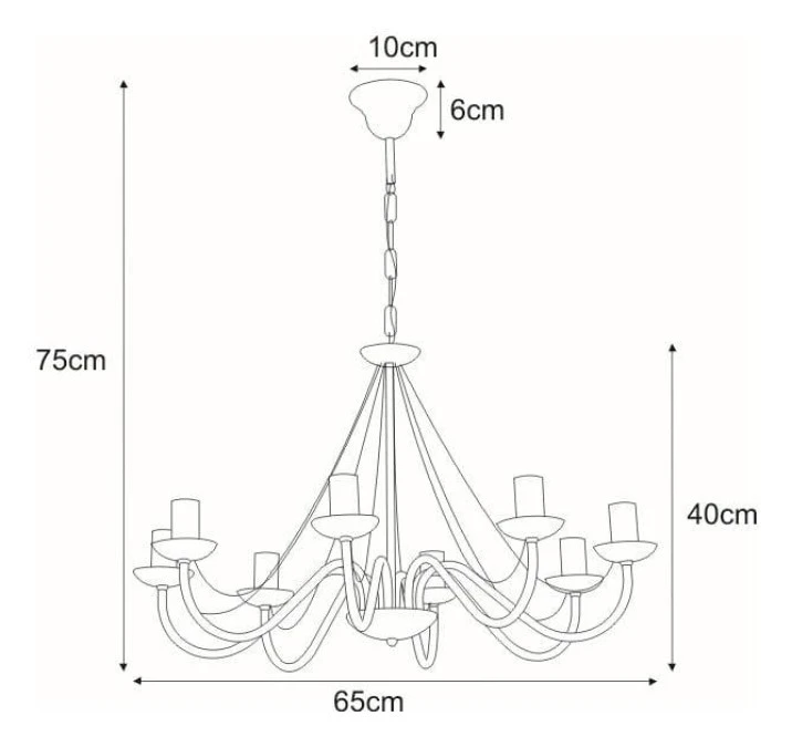 Lampa wisząca w stylu rustykalnym czarna z serii BARTEZ K‑3992 Kaja Lighting - obrazek 2