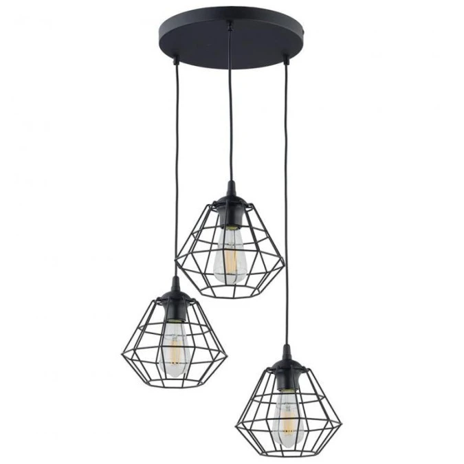 Lampa wisząca DIAMOND NEW BLACK 6204 TK Lighting - obrazek 1