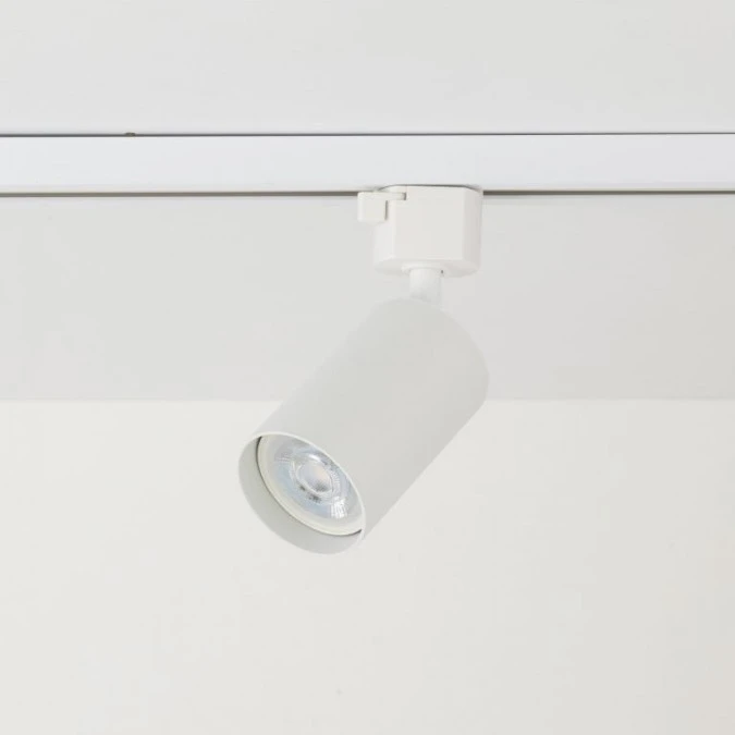 Lampa reflektor na szynę biały 1 fazowy TRACER GU10 WHITE 6896 TK Lighting - obrazek 2
