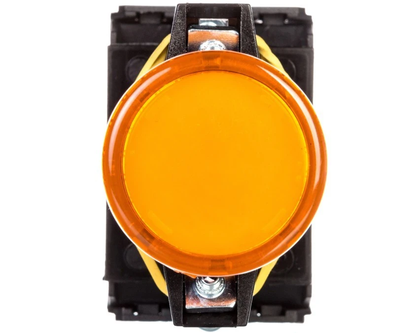Lampka sygnalizacyjna 22mm żółta L22D 24‑230V AC/DC W0‑LDU1‑L22D G - obrazek 1