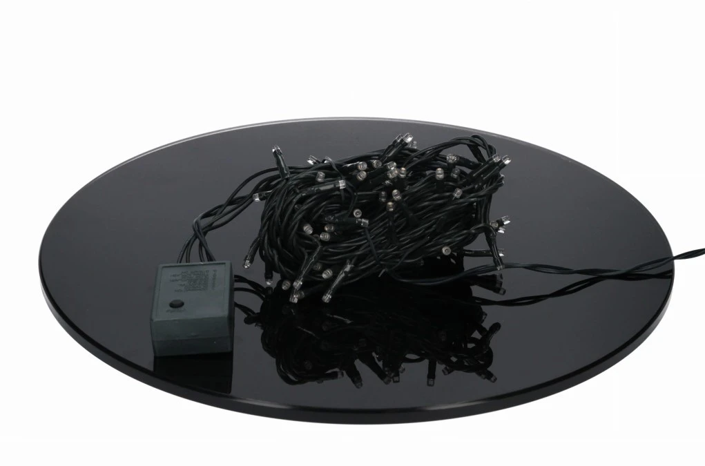 Lampki Bulinex 80led białe ciepłe 7,90m płynące sznur - obrazek 3