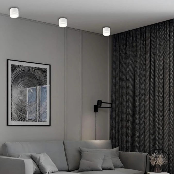 Lampa sufitowa Kendal Oprawa natynkowa 1 x GX53 biała LP‑6331/1SM R2 WH Light Prestige - obrazek 2