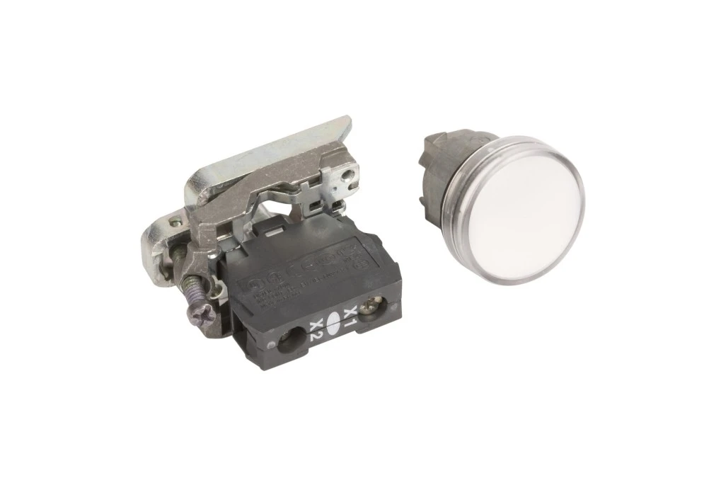 Lampka sygnalizacyjna 22mm biała 230‑240V AC LED XB4BVM1 - obrazek 2