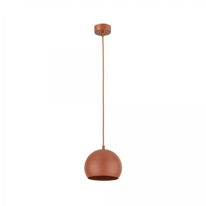 Lampa wisząca ZOE S w nowoczesnym ceglanym kolorze do salonu 10174 TK Lighting - obrazek 1
