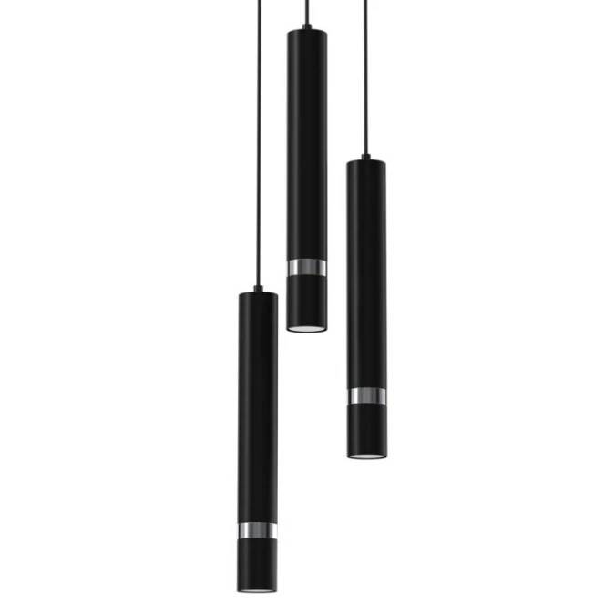 Lampa wisząca JOKER BLACK/CHROME 3xGU10 MLP8916 Milagro - obrazek 2