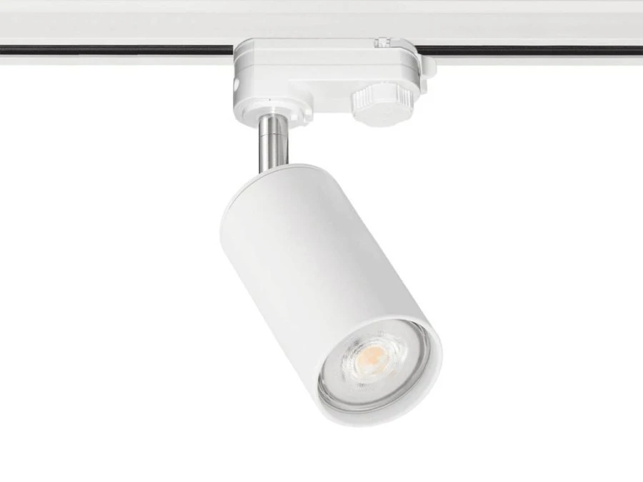 Lampa Szynowa na Żarówkę GU10 Long Biała Trójfazowa