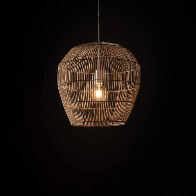 Lampa wisząca HAITI S klatka bambus E27 11163 Nowodvorski - obrazek 3