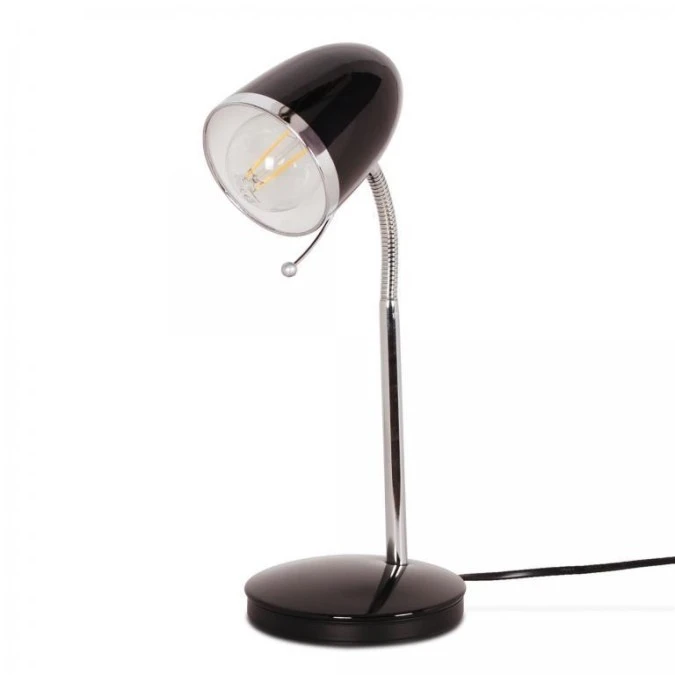 Lampka biurkowa regulowane ramię KAJTEK czarna na E27 K‑MT‑200 CZARNY Kaja Lighting - obrazek 1