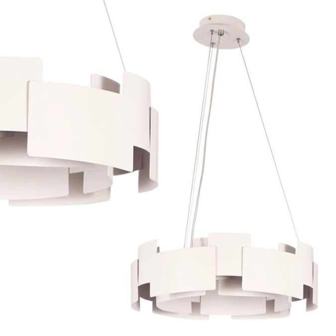 Lampa wisząca TORINO WHITE 24W LED ML6140 Milagro - obrazek 1
