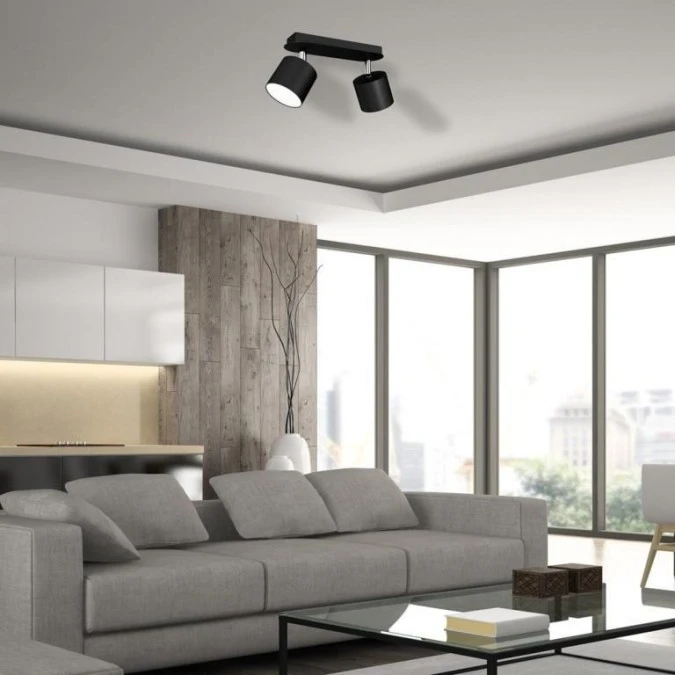 Lampa sufitowa DIXIE BLACK 2xGX53 MLP7600 Milagro - obrazek 3