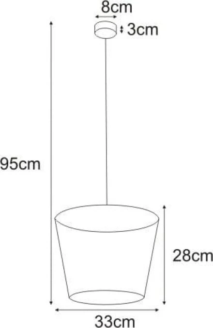 Lampa wisząca SOUL BLACK z drucianym koszykiem w kolorze czarnym do jadalni, gwint E27 K‑4641 Kaja Lighting - obrazek 3