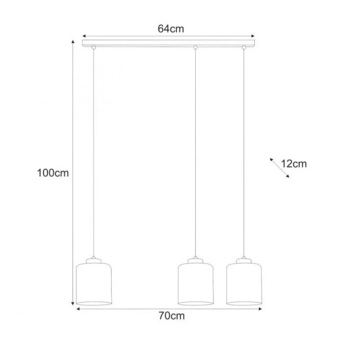 Lampa wisząca K‑5570 z serii SORO Kaja Lighting - obrazek 3