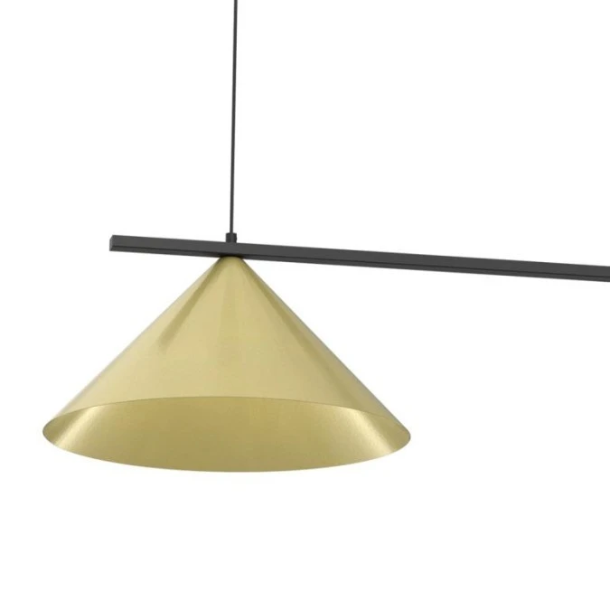 Lampa wisząca CAPITAL CZARNO‑ZŁOTY 2XGX53 MLP0941 Milagro - obrazek 2