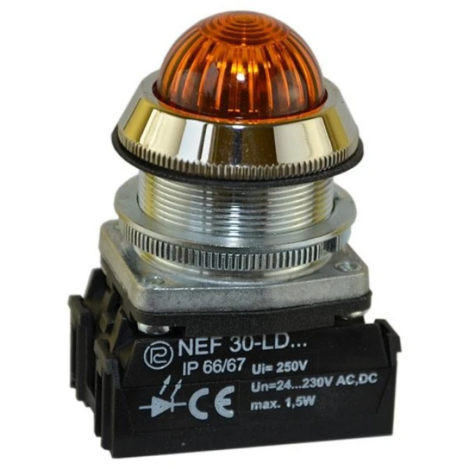 Lampka NEF30Le/24V żółta W0‑L‑NEF30LE/24V G - obrazek 1