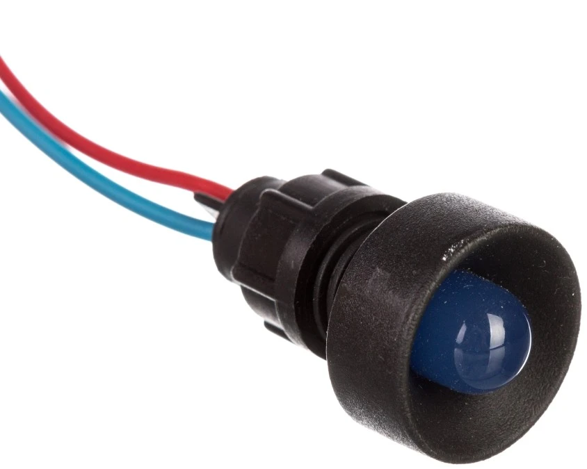 Lampka sygnalizacyjna LED 10mm niebieska Klp10B/24V 84410003 - obrazek 2