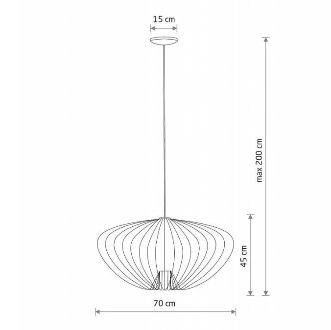 Lampa wisząca PUMPKIN L 11494 Nowodvorski - obrazek 2