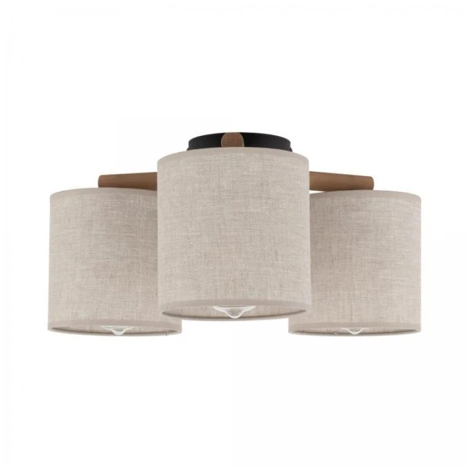 Lampa sufitowa DEVA kolor Czarny / jasne drewno 6865 TK Lighting - obrazek 1