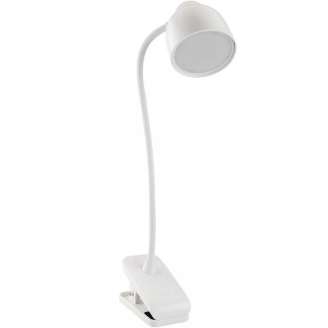 Lampka Biurkowa LED 5W CCT Kreślarska Stołowa Szkolna TESA 2 Biała LUMILED - obrazek 3