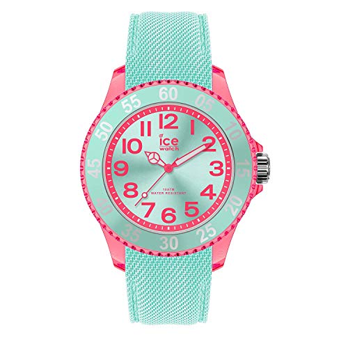 ICE Watch cartoon Butterfly Zielony zegarek dziewczęcy z silikonowym paskiem 017731 (Small)