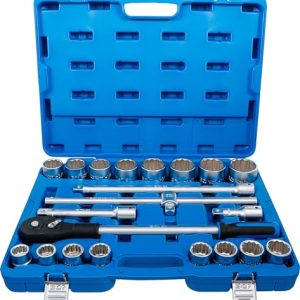 BGS 1107 Zestaw kluczy nasadowych napęd 20 mm (3/4″) calowe 21 szt. BGS 1107 Zestaw kluczy nasadowych napęd 20 mm (3/4″) calowe 21 szt.