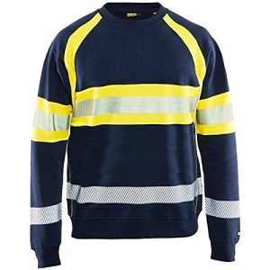 Blakläder 335911588933M bluza o wysokiej widoczności rozmiar M granatowy/żółty, średni Blakläder 335911588933M bluza o wysokiej widoczności rozmiar M granatowy/żółty, średni