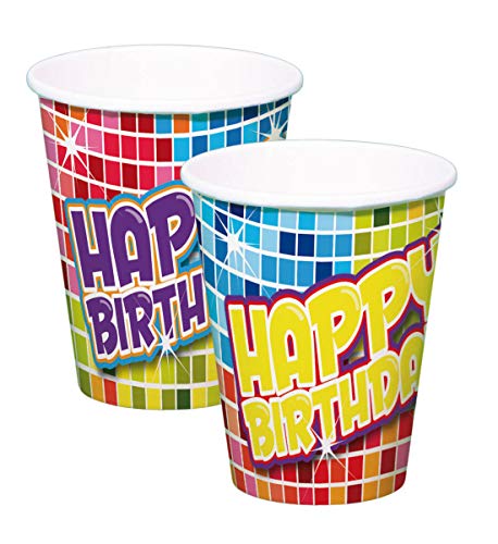 NOWY kubek Birthday Blocks, 250 ml, 6 sztuk - obrazek 1