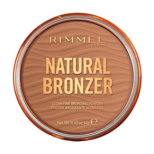Rimmel, Natural Bronzer, Bronzer do twarzy z rozświetlającymi drobinkami 002 Sunbronze, 14 g