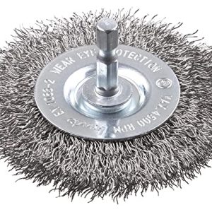kwb 6098 30 609830 szczotka tarczowa, drut ze stali nierdzewnej, falisty kwb 6098 30 609830 szczotka tarczowa, drut ze stali nierdzewnej, falisty