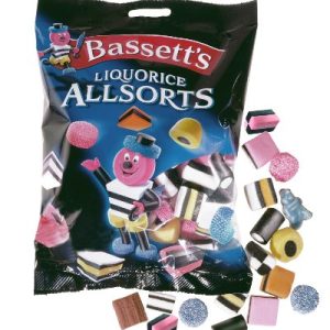 Bassett’S Bassett lukrecja i konfekcja cukrowa 1000 g, 1 kg (1 opakowanie) Bassett’S Bassett lukrecja i konfekcja cukrowa 1000 g, 1 kg (1 opakowanie)