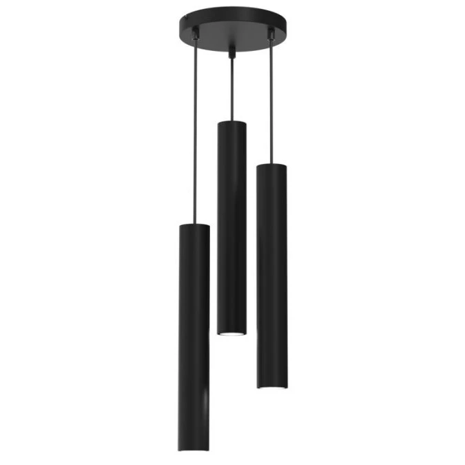 Lampa wisząca HUDSON BLACK 3xGU10 MLP8793 Milagro - obrazek 1