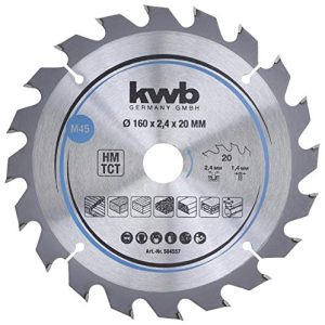 kwb brzeszczot do piły tarczowej 160 x 20 mm, szybkie cięcie, nadaje się miękkiego i twardego drewna, płyt stolarskich wiórowych kwb brzeszczot do piły tarczowej 160 x 20 mm, szybkie cięcie, nadaje się miękkiego i twardego drewna, płyt stolarskich wiórowych