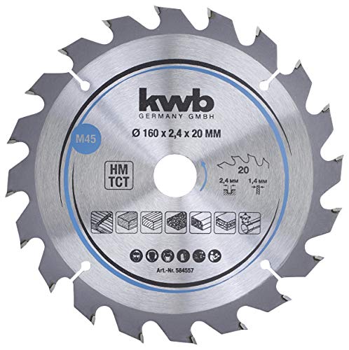 kwb brzeszczot do piły tarczowej 160 x 20 mm, szybkie cięcie, nadaje się miękkiego i twardego drewna, płyt stolarskich wiórowych kwb brzeszczot do piły tarczowej 160 x 20 mm, szybkie cięcie, nadaje się miękkiego i twardego drewna, płyt stolarskich wiórowych