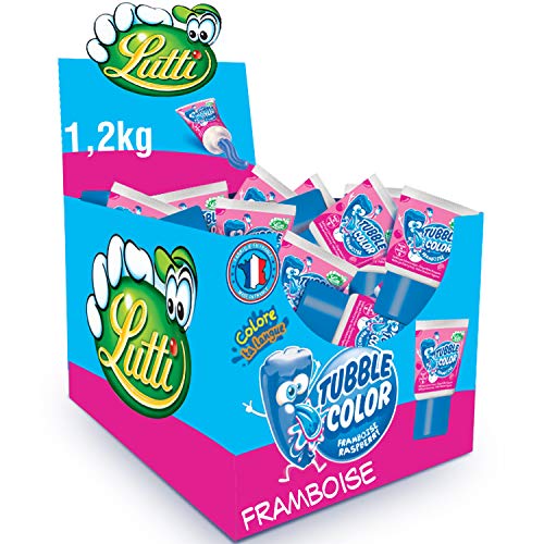 Tubble Gum guma do żucia w tubce malina 36 sztuk - obrazek 1