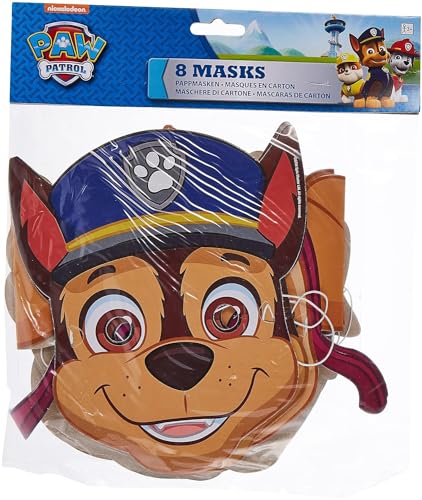 (PKT) Maski papierowe dla dzieci Psi Patrol